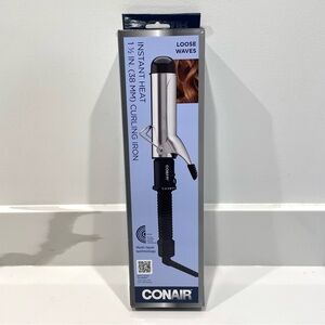🟡2/$30 NEW Conair 1.5” Instant Heat Curling Iron (CD89NTC)